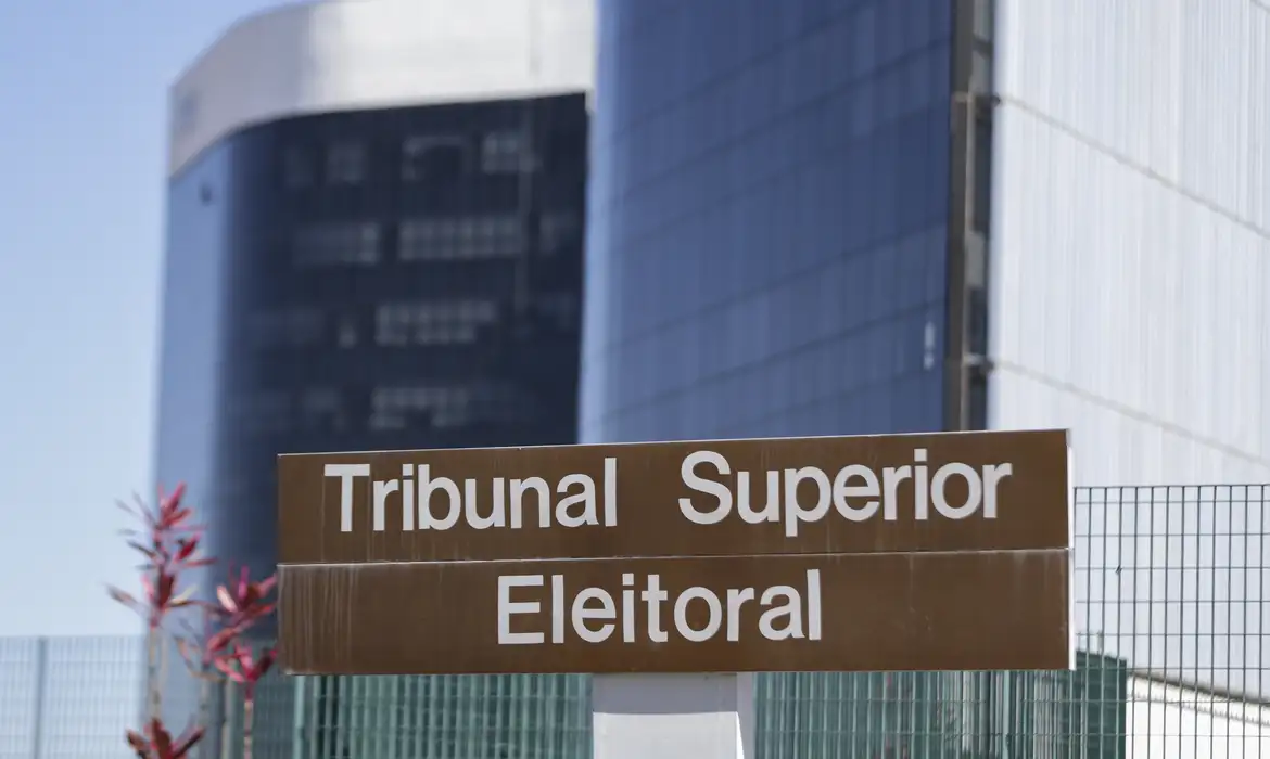 Placa do Tribunal Superior Eleitoral (TSE)