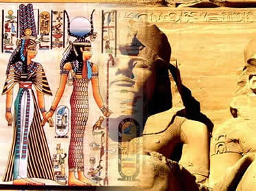 A arte egípcia esteve fortemente influenciada pelos preceitos religiosos de sua cultura.