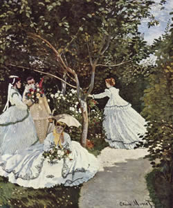 “Mulheres no Jardim” de Claude Monet.