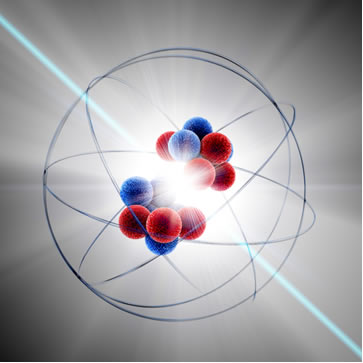 A reação de fissão nuclear é a divisão de um núcleo atômico, formando outros dois núcleos menores