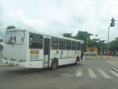 Linha de ônibus em São Luís do Maranhão*