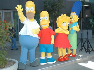Em um dos episódios, a família Simpson, do famoso seriado da Fox, envolve-se no contrabando de bebidas durante a vigência da Lei Seca.*