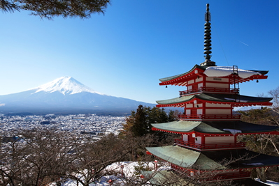 Paisagens da China e do Japão