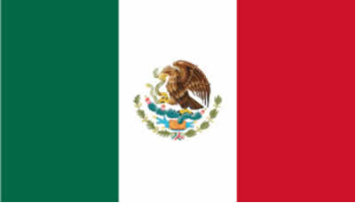 Bandeira do México.