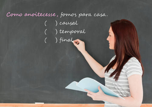 Dê outra redação à oração subordinada adverbial desenvolvendo a Oracoes Subordinadas Adverbiais Brasil Escola
