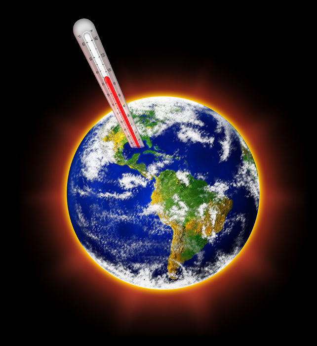 A teoria do Aquecimento Global afirma que as temperaturas da Terra estão aumentando