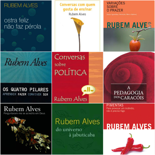 Rubem Alves deixou uma enorme contribuição para a educação brasileira em seus livros teóricos e literários.*