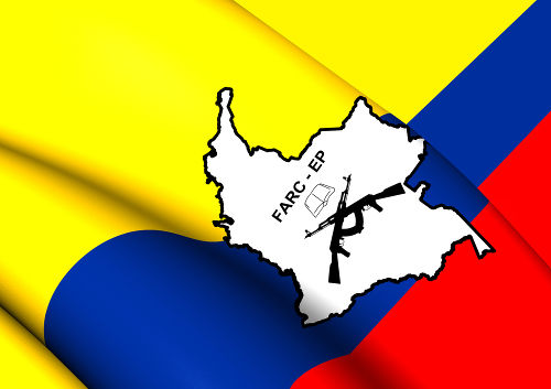 Bandeira das Forças Armadas Revolucionárias da Colômbia