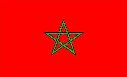 Bandeira de Marrocos.