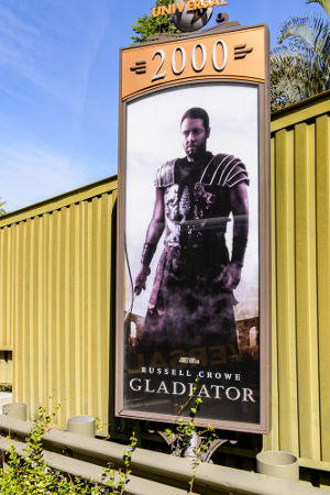 Cartaz do filme “Gladiador” (2000), de Ridley Scott *