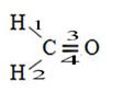 Estrutura química do formol