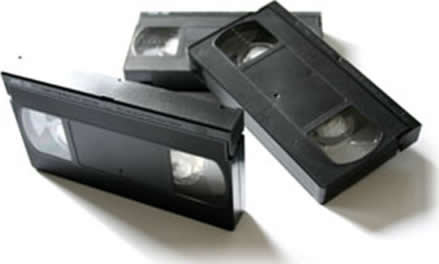 Fita K7 utilizada no videocassete