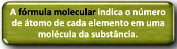 Definição de fórmula molecular