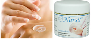 A lanolina é usada como creme hidratante para a pele