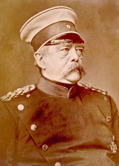 O chanceler Otto von Bismarck foi responsável, entre outras coisas, pela Unificação da Alemanha 