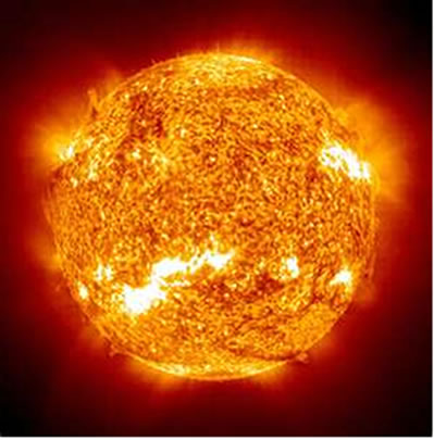 O Sol gera energia realizando fusão nuclear