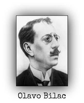 Olavo Bilac nasceu em 16 de dezembro de 1865, no Rio de Janeiro. Faleceu na mesma cidade, no dia 28 de dezembro de 1918, aos 53 anos