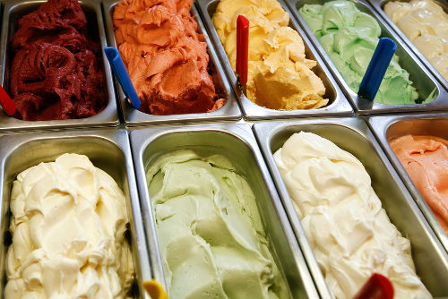 Os sorvetes podem ser produzidos por meio da aplicação da crioscopia