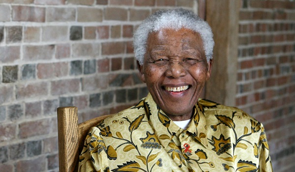 Retrato de Nelson Mandela tirado em 2006, na cidade de Londres*