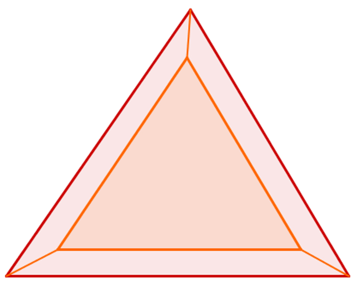 Qual e a definição de um triângulo?