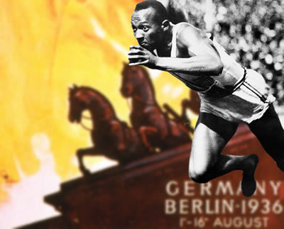 As vitórias de Jesse Owens colocaram um ponto de interrogação nas teorias raciais nazistas.
