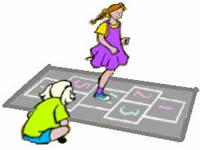 Educação Física – Brincadeira e jogo da cultura popular (Amarelinha). –  Conexão Escola SME