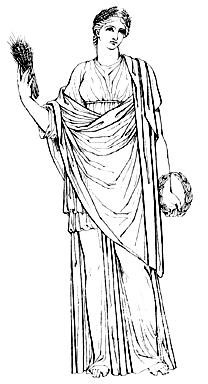 Ceres - A deusa romana que equivale a Demeter na mitologia grega