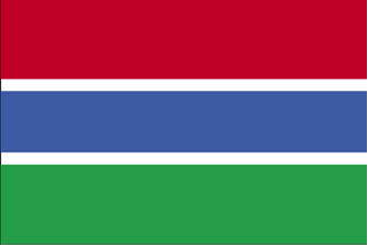 Bandeira da Gâmbia