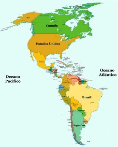 América: dados gerais e lista de países - Brasil Escola