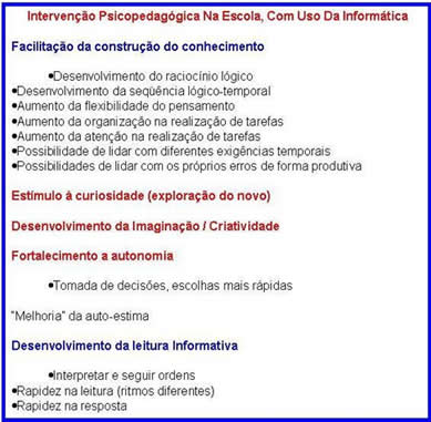 PDF) O valor da informática educacional para a melhora do desenvolvimento  lógico-matemático de crianças