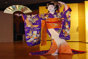 Dança realizada no kabuki