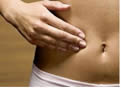 Dor abdominal localizada pode ser um indicativo de problemas