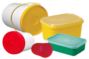 Utensílios domésticos de plástico provêm do eteno