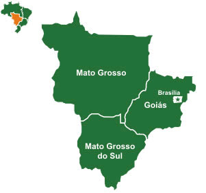 Região Centro-Oeste: estados, capitais, dados gerais - Brasil Escola
