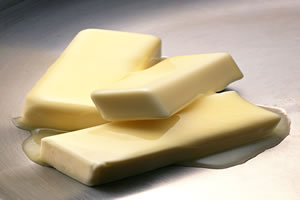 Fusão da manteiga permite aumentar seu volume.