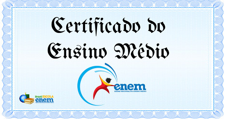 Certificado Do Ensino Medio Pelo Enem Brasil Escola
