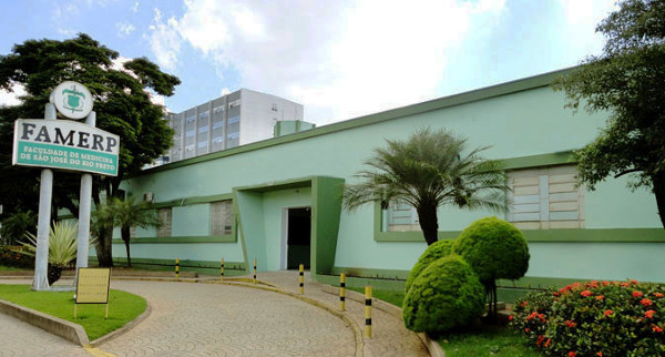 Fachada da Faculdade de Medicina de São José do Rio Preto