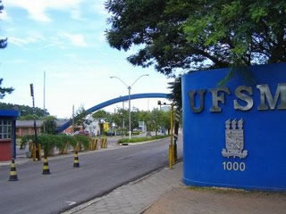 Arco de entrada da UFSM