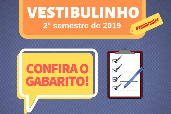 Vestibulinho da Etec