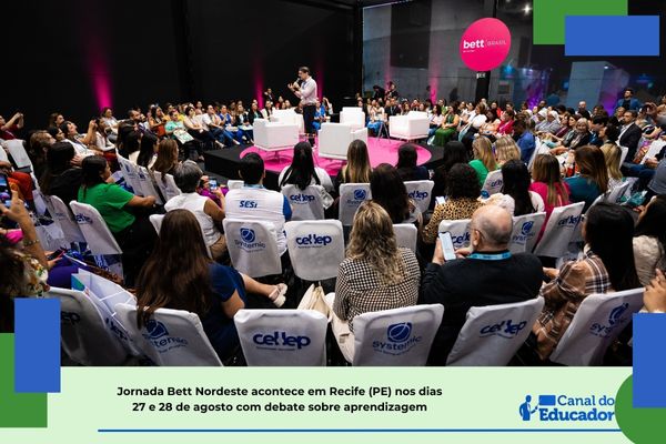 Jornada Bett Nordeste Participantes do eveneto da Bett Brasil.