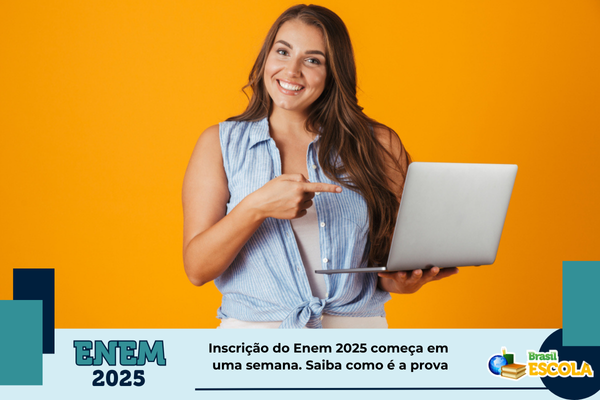 Tela mostra site falso da inscrição do Enem 2025