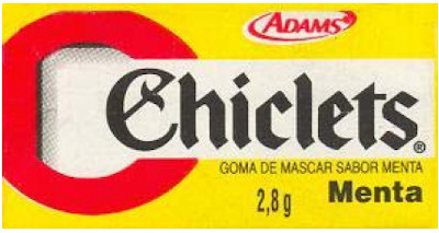 Logomarca do produto Chiclets