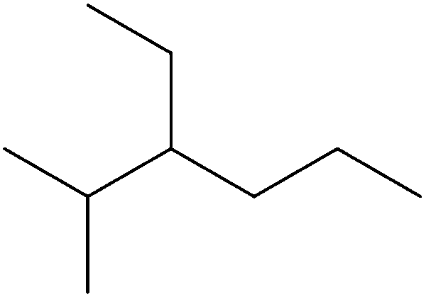 Estrutura química de hidrocarboneto