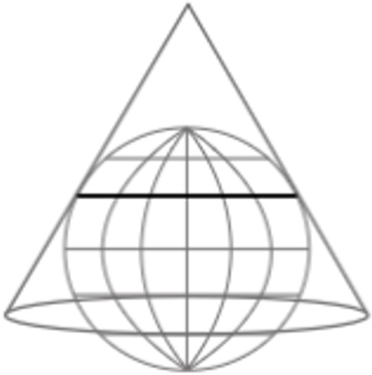 Alternativa C de exercício do Enem PPL sobre cartografia.