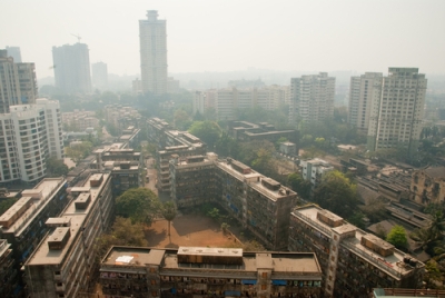 Mumbai Cidade de Mumbai (Índia), uma das maiores cidades do mundo e com grandes problemas urbanos, sociais e ambientais