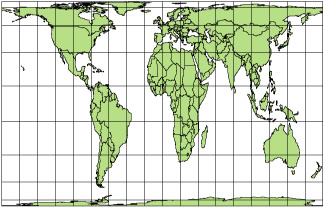 Projeção de Peters Projeção de Peters ou Gall-Peters
