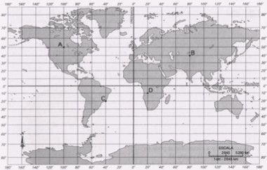 Lista De Exercícios Sobre Coordenadas Geográficas - Brasil Escola