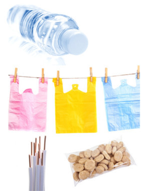 Produtos de polietileno de alta e de baixa densidades