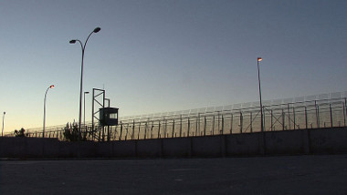 Muro construído na cidade de Melilla *