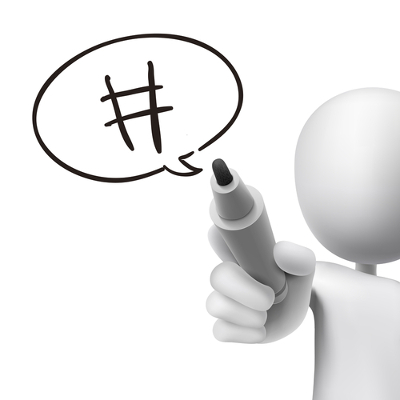 Inicialmente, as hashtags eram utilizadas com o nome do canal para indexar um assunto em um determinado grupo de discussões da internet